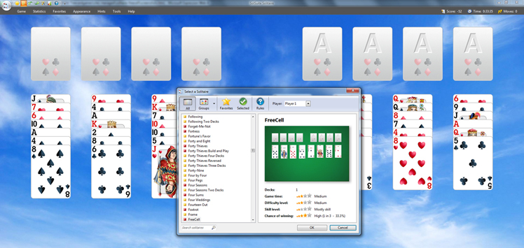 Free FreeCell Solitaire Download - This pack is containing 4